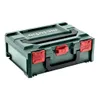 A green and black Metabo tool box is shown against a white background. Produktbild-Vorschau