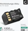 CELLONIC 2x Akku für Kamera Kompatibel mit JVC GC-PX100, Produktbild-Vorschau 2