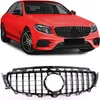 Sport Kühlergrill Schwarz Glanz passend für Mercedes E Produktbild-Vorschau 1