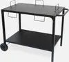 sweeek - Outdoor-Servierwagen für Plancha, mit zwei Rädern Produktbild-Vorschau 1