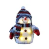 2er Set Schneemann Dekofigur LED Weihnachtsfiguren Produktbild-Vorschau 3