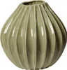 Broste Copenhagen Wide Vase L Dry sage 30cm Produktbild-Vorschau 1