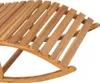 Schaukelliege mit Auflage Massivholz Teak Produktbild-Vorschau 4
