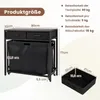 COSTWAY wasmand, 2-in-1 wasverzamelaar en console, Productafbeelding-voorbeeld 3