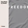 Camiseta "Freedom Charlie Kirk RIP", marca "Konservativ Vista previa de la imagen del producto 4