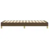 vidaXL Struttura letto Boxspring marrone scuro 80x200 cm in Anteprima dell’immagine prodotto 5