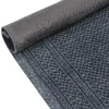 Flurläufer Teppichläufer Textil Fußmatte AZTEK Genarbt Grau Robust Wasserabweisend Breite, Hauptbild