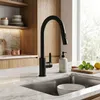 Rubinetto Da Cucina Rea Ontario Nero Anteprima dell’immagine prodotto 4
