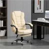 Fotel biurowy HOMCOM 921-083V01CW, fotel gabinetowy, z Podgląd zdjęcia produktu 5