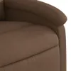 masážne kreslo vidaXL Brown Fabric Náhľad obrázku produktu 9
