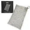 GrillX Chain Mail Scrubber - 22 x 15 cm - Edelstahl Produktbild-Vorschau 1