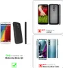 Cadorabo Schutzhülle für Motorola MOTO G2 Hülle in Rot Produktbild-Vorschau 2