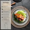 tectake® Kombiservice Una für 6 Personen ineinander Produktbild-Vorschau 2