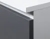 Kleine Kommode AKORD CL100 Weiß, Graphitgrau 6 Schubladen Produktbild-Vorschau 8