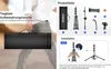 Mikrofonständer mit Galgenarm und Tragetasche – Stabiles Produktbild-Vorschau 8