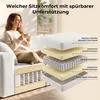 Cord Modulsofa mit Tiefsitz, frei kombinierbares Ecksofa Produktbild-Vorschau 5