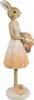 Clayre & Eef Dekorationsfigur Kaninchen 21 cm Beige Produktbild-Vorschau 4