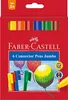 FABER-CASTELL Fasermaler Jumbo CONNECTOR PEN 6er Etui Produktbild-Vorschau 1