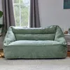 icon Sitzsack Sofa Chenille Cecilia, Salbeigrün, Sitzsack Produktbild-Vorschau 3