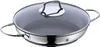 A close-up studio shot of a WMF Devil Servier-Schmorpfanne with a glass lid. Podgląd zdjęcia produktu