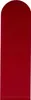 Komvortowy | Ovales Polsterpaneel | Wandkissen Velours Rot Produktbild-Vorschau 3
