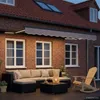 Möbel Manueller Markisenrahmen mit LEDs 2,5 x 2 mMarkisen - Produktbild-Vorschau 3