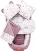 Jukki hnízdečko pro miminko 5dílná sada Comfort 100x55 cm s Náhled obrázku produktu 1