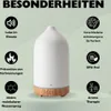 Recalma Keramik Aroma Diffuser Weiß 2-in-1 Luftbefeuchter Produktbild-Vorschau 13