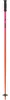 A single ski pole with a gradient color from pink to orange, against a white background. Produktbild-Vorschau