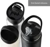 Trinkflasche Edelstahl 1L Thermo Flasche Sport isoliert Produktbild-Vorschau 6