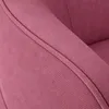 HAGO24 Drehbarer Esszimmerstuhl Altrosa Textil Webstoff Produktbild-Vorschau 3