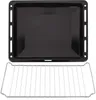 ICQN Backbleche & -Gitter 460 x 370 x 30 mm Set, Emailliert Produktbild-Vorschau 1