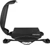 A black ski and snowboard carrier with straps. Produktbild-Vorschau