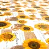 Tischdecke Wachstuch Blumen Gelb Robust Wasserabweisend Produktbild-Vorschau 4