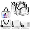 Transparente Kosmetiktasche 3er-Pack, Wasserdichte Produktbild-Vorschau 6