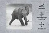 MuchoWow® Mauspad Mousepad Elefant - Baby - Tiere - Kröte - Produktbild-Vorschau 2