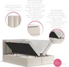 Kontinentální postel Livia Interiors Novento, postel Náhled obrázku produktu 8
