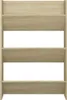 vidaXL Nástěnný botník Sonoma Oak 60x18x90 cm Dřevěný Náhled obrázku produktu 4