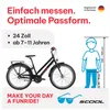24 Zoll Kinderfahrrad, 3-Gang, Mädchenfahrrad, S’COOL chiX Produktbild-Vorschau 2