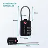 Travelnet TSA Reisslot met Cijfercode Set van 4 Productafbeelding-voorbeeld 4