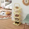 Dětský botník "Poytya" s 5 úrovněmi ocel 96 x 30 x 27 cm Náhled obrázku produktu 2