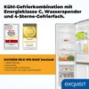 Exquisit Kühl-Gefrierkombination KGC5320-95-E-WS-040C Produktbild-Vorschau 2