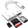 INF Type-C 3-in-1 Kartenleser SD TF USB ABS 10cm für iPad Produktbild-Vorschau 2