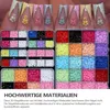 3D Blume Nägel Charms Set, 18 Farben Blume Nail Art Charms Produktbild-Vorschau 6