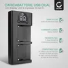 CELLONIC Caricatore Doppio NP-FM500H Smart e Veloce Anteprima dell’immagine prodotto 2