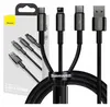 Baseus Tungsten Gold 3-v-1 USB kábel USB 2.0 1,5 m USB A Náhľad obrázku produktu 15