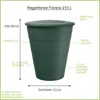 Regentonne grün FLORENZ 210 Liter inkl. Hahn Produktbild-Vorschau 2