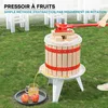 Wiltec Kit Presse à fruits avec 3 torchons – 370 x 370 x Voir les images du produit 2