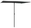 vidaXL Parasol z aluminiowym słupkiem 2x1,5 m antracytowy Podgląd zdjęcia produktu 15
