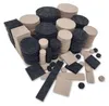 Filzgleiter 300 Stück Schwarz/Beige Mix selbstklebend für Produktbild-Vorschau 1